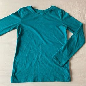 💗3/$18💗Cherokee Basic Teal Long Sleeve